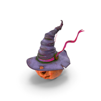 Witch Pumpkin Hat PNG & PSD Images