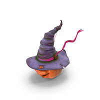 Witch Pumpkin Hat PNG & PSD Images
