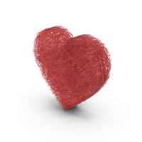 Wire Heart Glass PNG & PSD Images