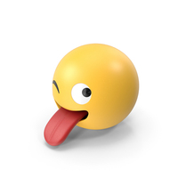 Tongue Emoticon PNG & PSD Images