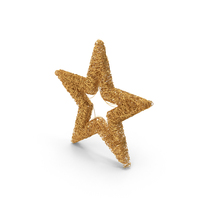 Wire Star Metal PNG & PSD Images