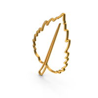 Gold Leaf Tree Icon PNG & PSD Images