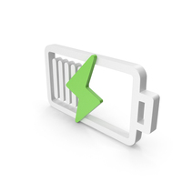 Battery 50 Percent Charge Symbol PNG & PSD Images