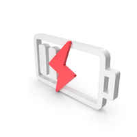 Charge Battery 2 Bars Symbol PNG & PSD Images