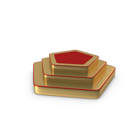 Pentagon 3 Stage Podium PNG & PSD Images