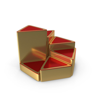 Steps Podium Stage Single Triangle Bars PNG & PSD Images