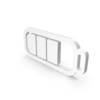 Battery 75% Three Bars Charge Symbol PNG & PSD Images