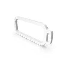 Empty Battery Frame Symbol PNG & PSD Images
