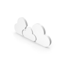 Cloud Group Web Icon PNG & PSD Images