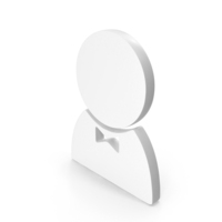 User Waiter Web Icon PNG & PSD Images