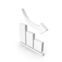 Loss Arrow Graph Chart Symbol PNG & PSD Images