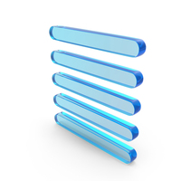 Align Justify Bars Icon PNG & PSD Images