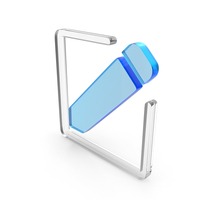 Note In Square Frame Icon PNG & PSD Images