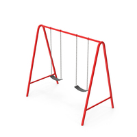 Red Playground Swing PNG & PSD Images