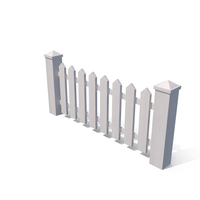 Wooden Garden Fence PNG & PSD Images