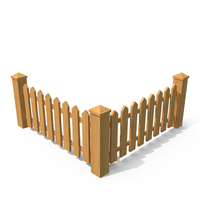 Wooden Garden Fence PNG & PSD Images