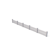 Wooden Garden Fence PNG & PSD Images