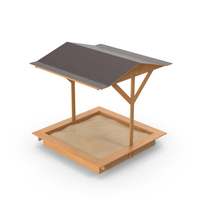 Wooden Playground Sandbox PNG & PSD Images