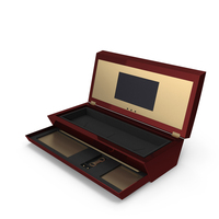 Jewelry Box with Drawer Opened PNG & PSD Images