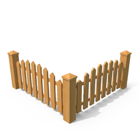 Wooden Garden Fence PNG & PSD Images