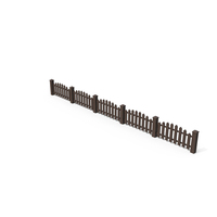 Wooden Garden Fence PNG & PSD Images