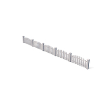 Wooden Garden Fence PNG & PSD Images