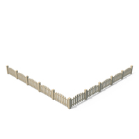 Wooden Garden Fence PNG & PSD Images