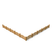 Wooden Garden Fence PNG & PSD Images