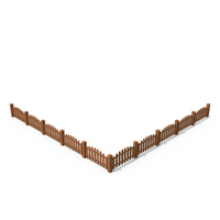 Wooden Garden Fence PNG & PSD Images