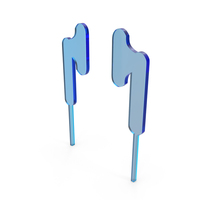 Earphones Icon Glass PNG & PSD Images