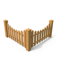 Wooden Garden Fence PNG & PSD Images