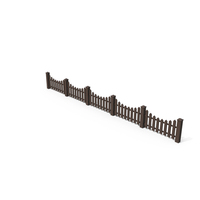 Wooden Garden Fence PNG & PSD Images