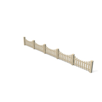 Wooden Garden Fence PNG & PSD Images