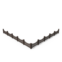 Wooden Garden Fence PNG & PSD Images