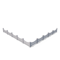Wooden Garden Fence PNG & PSD Images