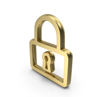 Padlock Symbol PNG & PSD Images