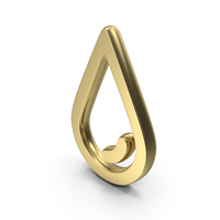 Water Drop Symbol PNG & PSD Images