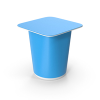 Blue Yogurt Cup PNG & PSD Images