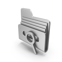 Find File Icon Metal PNG & PSD Images