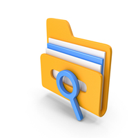 Find File Icon Yellow PNG & PSD Images
