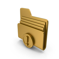 Important File Icon Gold PNG & PSD Images