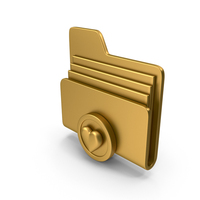 Liked File Icon Gold PNG & PSD Images