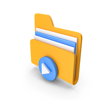 Movie File Icon Yellow PNG & PSD Images