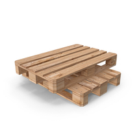 Double Wood Pallet PNG & PSD Images