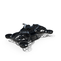 Black Hoverbike XTURISMO PNG & PSD Images