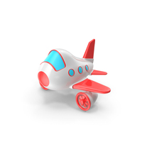 Toy Airplane Red PNG & PSD Images