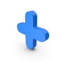 Blue Plus Sign PNG & PSD Images