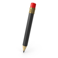 CARTOON BLACK PENCIL PNG & PSD Images