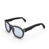 Black Cartoon Glasses PNG & PSD Images