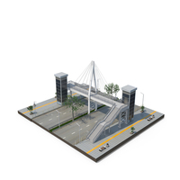 Pedestrian Bridge PNG & PSD Images